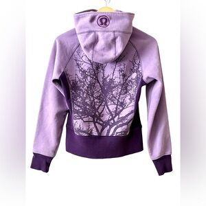 Lululemon Scuba Hoodie - Rare Tree Print - Size 6